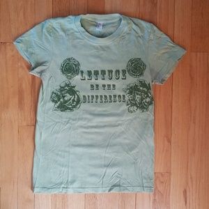 Lettuce Be The Difference. Hot Topic Shirt.